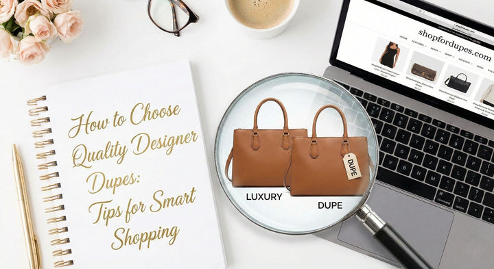 How to Choose Quality Designer Dupes: Tips for Smart Shopping