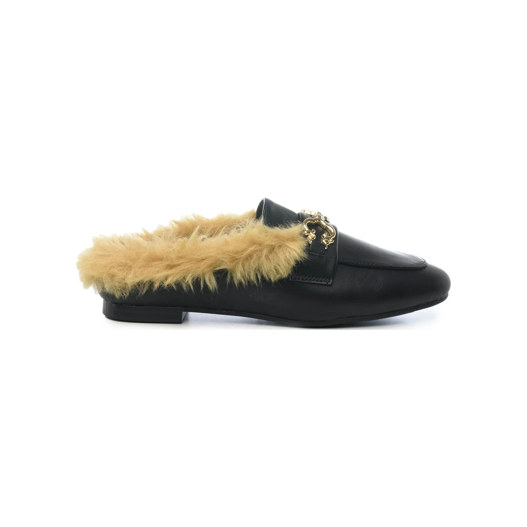 C. Wonder Women's Ariyah Faux Fur Lined Horsebit Mule
