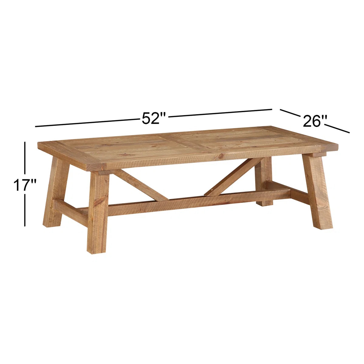Bentwood Solid Wood Coffee Table