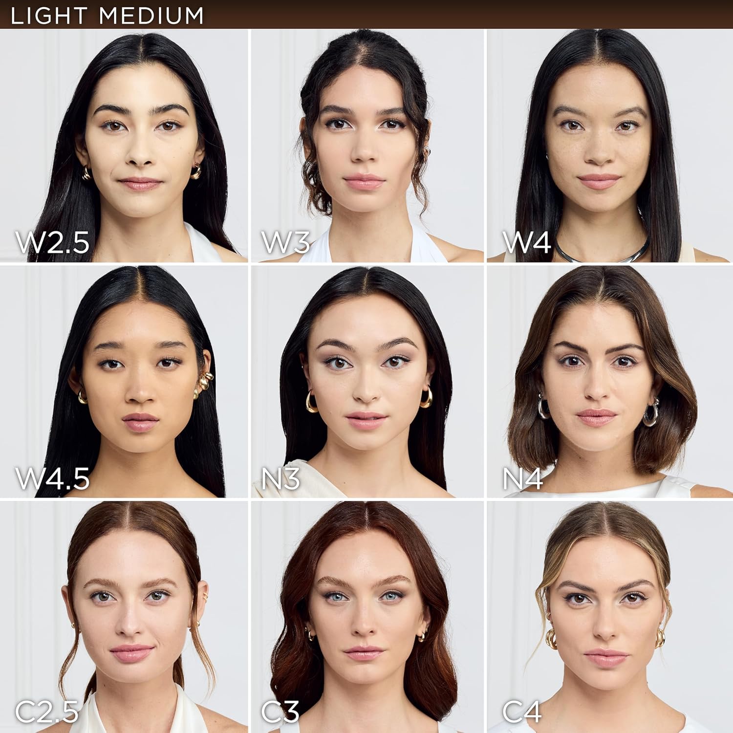 L'Oreal Paris True Match Super-Blendable Foundation, Medium Coverage Liquid Foundation Makeup, C3, Light Medium, 1 Fl Oz : Beauty & Personal Care