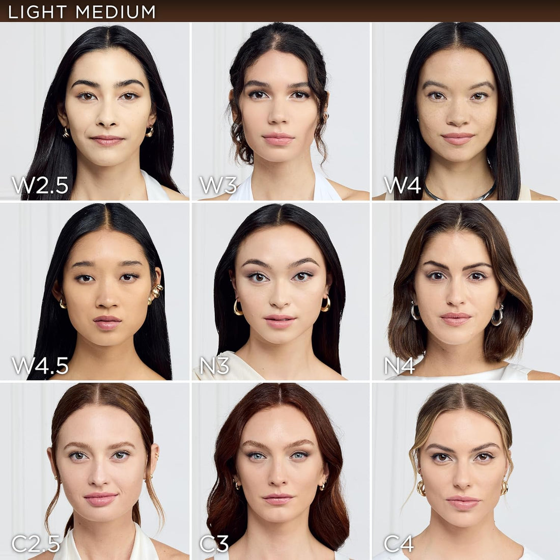 L'Oreal Paris True Match Super-Blendable Foundation, Medium Coverage Liquid Foundation Makeup, C3, Light Medium, 1 Fl Oz : Beauty & Personal Care