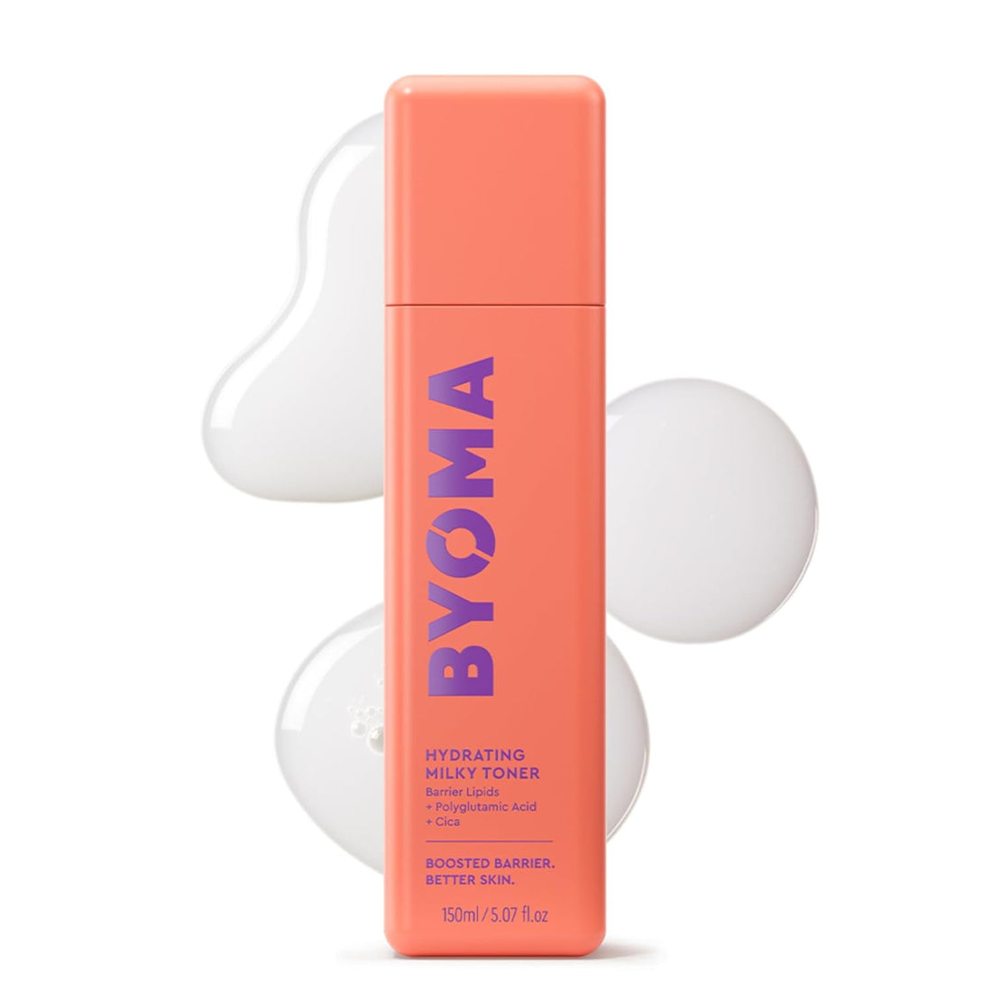 BYOMA Hydrating Milky Toner - Dewy, Ultra Hydrating Toner for Face - Soothes Skin, Locks in Moisture, Reduces Redness - Barrier Repair - 5.07 fl oz : Beauty & Personal Care