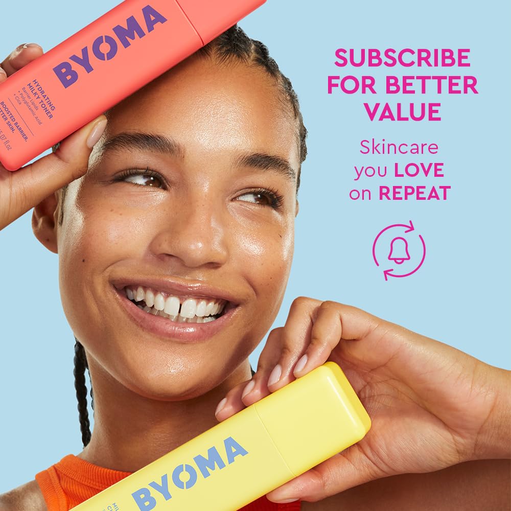 BYOMA Hydrating Milky Toner - Dewy, Ultra Hydrating Toner for Face - Soothes Skin, Locks in Moisture, Reduces Redness - Barrier Repair - 5.07 fl oz : Beauty & Personal Care